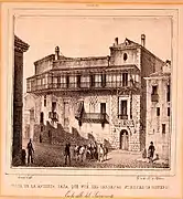 Fachada de la Casa de Cisneros