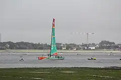 Volvo Ocean Race 2012 en la rada de Lorient