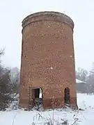 Torre del agua cerca del Don, en el rayón de Dankov