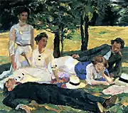 Pícnic en una tarde de verano