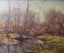 Wilson Henry Irvine: Otoño, río Eight Mile (zona de Old Lyme) (hacia 1914).