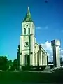 Iglesia de la hacienda Xcunyá.