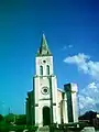Iglesia de la hacienda Xcunyá.