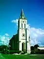 Iglesia de la hacienda Xcunyá.