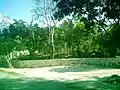 Vestigios arqueológicos de Xcunyá.