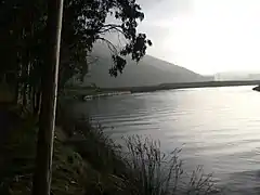 Zona de baños de La Ribeira