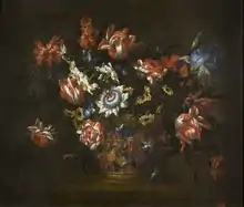 Jarrón con flores, 1876. Biblioteca Museo Víctor Balaguer