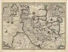 Ducatus Holsatiae nova tabula (1630)