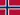 Bandera de Noruega
