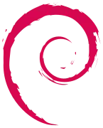 El símbolo de Debian se parece a una espiral logarítmica.
